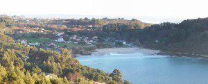 Ruta por Artabria, Breamo, Pontedeume, Redes, Mugardos. 33 Vista de Chanterio desde la pista de Segaño
