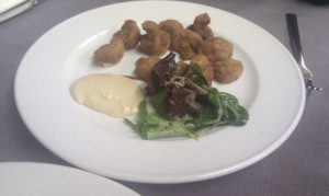 Champiñones rebozados oido cocina.