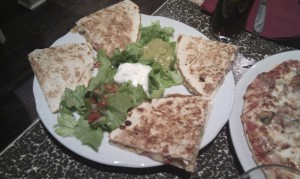 Qeusadilla de pollo galipizza