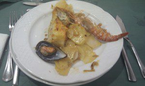 Plato bacalo Cuns