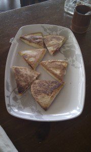 quesadillas