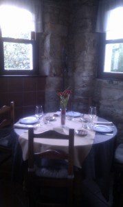 Cantina Rio Coves, Pontedeume. 5 Comedor Rio coves