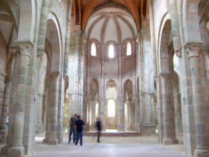 Monasterio de Carboeiro,Silleda. 3 nave central carboeiro