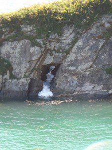 Cedeira y sus contornos. 16 tunel de agua