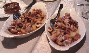 chipirons a feira