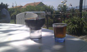 cafe y chupito lar de outeiro
