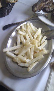 patas fritas o canteiro