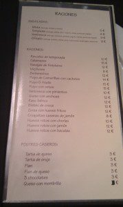 O Atallo. A Coruña. 3 Carta O Atallo