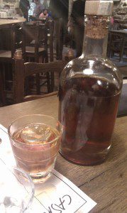 Aguardiente tostada
