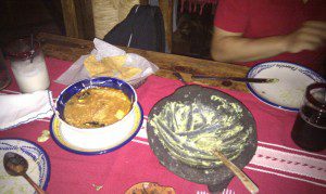 Los Charritos, Weehawken. New Jersey. 3 Sopa de tortilla