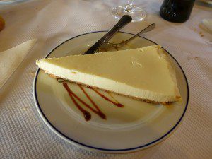 tarta queso Restaurante Cantabrico