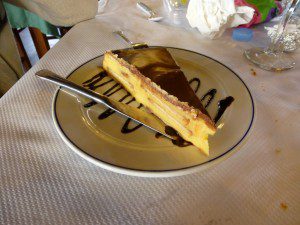 tarta galleta Restaurante Cantabrico