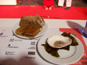 Forum Gastronómico 2014. A Coruña. 17 Empanada Cangrejo y Ostra