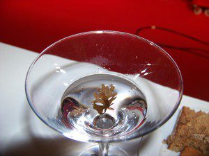 Forum Gastronómico 2014. A Coruña. 18 Aperitivo a base de agua de mar