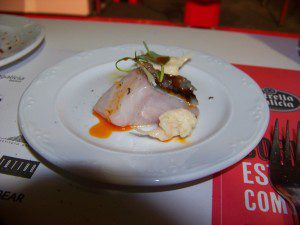 Forum Gastronómico 2014. A Coruña. 22 Maragota en escabeche