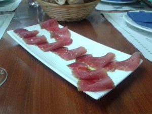 Cecina O Mexillón