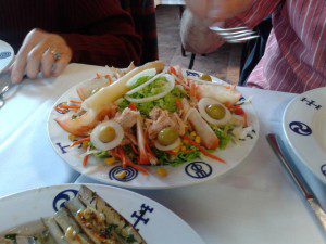 O Fado. A Coruña. 4 Ensalada O Fado