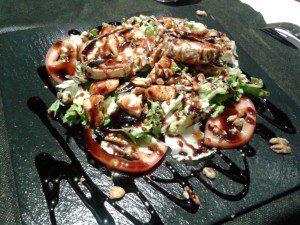Casa Amando, As Somozas. A Coruña. 6 Ensalada Pollo CAsa Amando