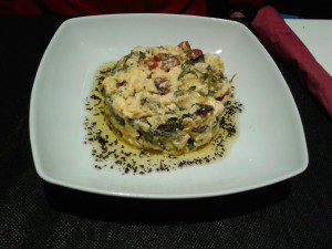 Casa Amando, As Somozas. A Coruña. 8 Revuelto grelos y chorizo