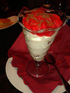 Casa Amando, As Somozas. A Coruña. 11 Crema de yogur