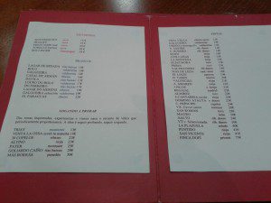 carta vino a vaca