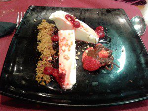 tarta de queso o cafe da vaca