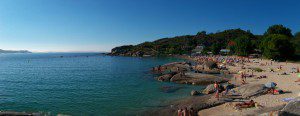 Playa de Menduiña, Cangas. Pontevedra. 5 Playa Menduiña