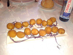 O Eirado das Margaridas, Poio. Pontevedra. 13 Croquetas de O Eirado das Margaridas