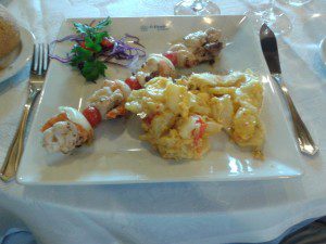 O Eirado das Margaridas, Poio. Pontevedra. 16 Brocheta rapé Eirado das Margaridas