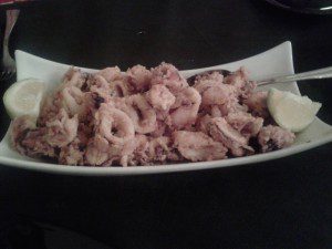 Muiño da Conda, Meaño. Pontevedra. 5 calamares Muiño da Conda