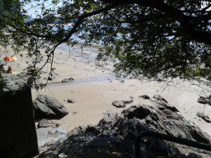 Acceso Playa de Lago