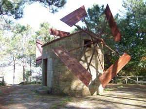 Ruta de los molinos de viento, Valga y Catoira. Pontevedra. 1 Muiño de Beiro