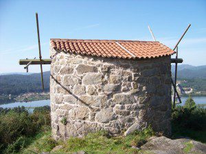 Ruta de los molinos de viento, Valga y Catoira. Pontevedra. 10 Muiño de Beiro