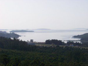 Ruta de los molinos de viento, Valga y Catoira. Pontevedra. 12 Vistas desde Muiño de Catoira