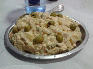 San Carrodio, Santiago de Compostela. A Coruña. 6 Ensaladadilla San Carrodio