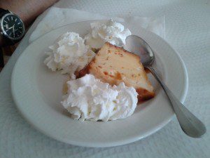 Restaurante Moneda, O Cádavo, Baleira. Lugo. 9 Flan Restaurante Moneda