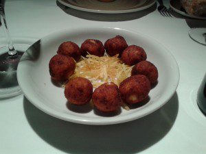 Croquetas de centollo Asador Coto Real