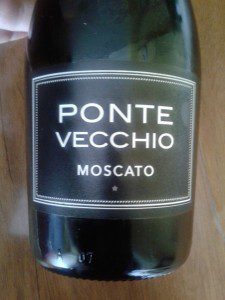 Ponte Vecchio, Moscato. 3 Ponte Vecchio Moscato