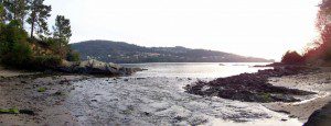 Molino de marea y playa de Río Castro, Limodre. Fene. A Coruña. 11 Molino río Castro