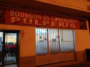 Bodegón Os Concheiros, pulpería. Santiago. A Coruña. 1 Os concheiros
