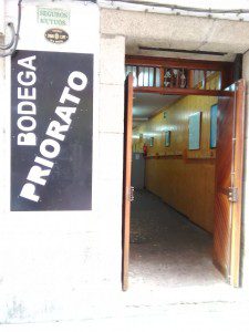 Bodega Priorato. A Coruña. 1 Priorato