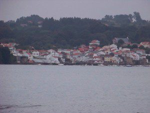 Playa de Centroña. Pontedeume. A Coruña. 8 Redes desde Centroña