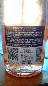 Ponte Vecchio Pink Moscato