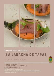 II Concurso de Tapas de A Laracha. 1 Cartel LAracha
