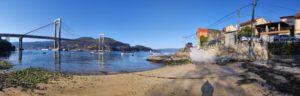 Arde la ría. Meirande, Centro Interpretación Batalla de Rande. Redondela. 15 PANO 20230211 165929